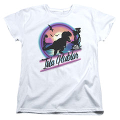 Jurassic Park Prehistoric Walk Women's 18/1 Cotton Short-Sleeve T-Shirt