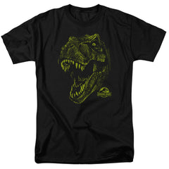 Jurassic Park Rex Mount Men's 18/1 Cotton Short-Sleeve T-Shirt