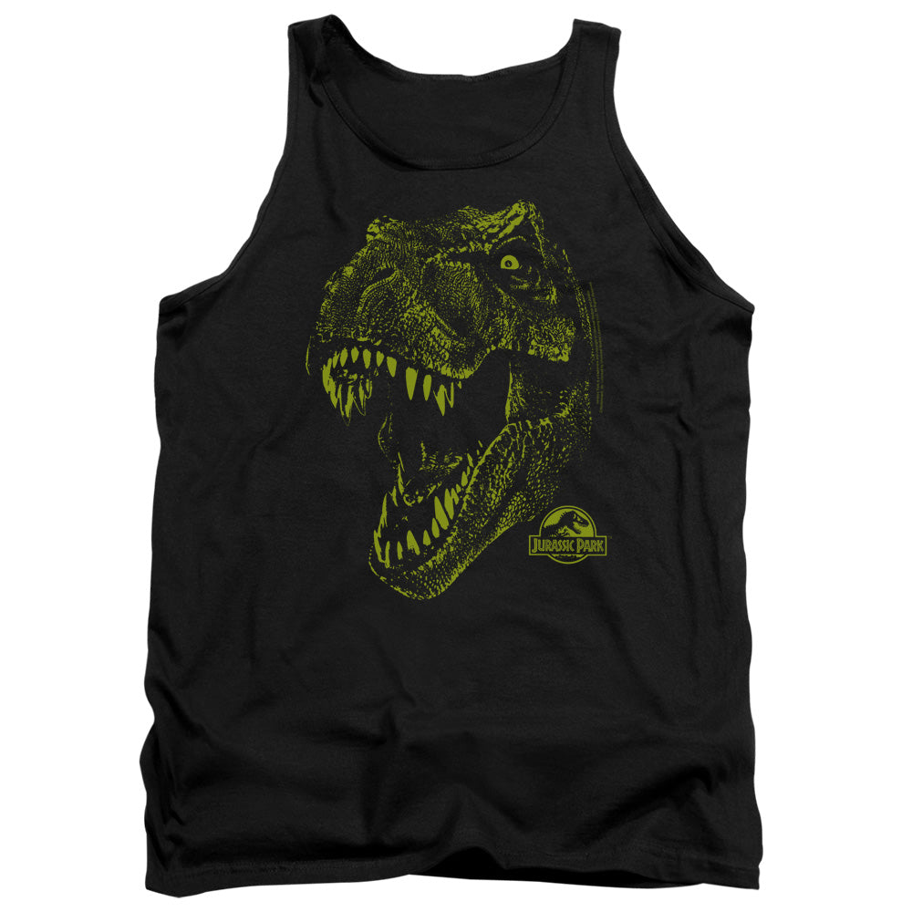 Jurassic Park Rex Mount Men's 18/1 Cotton Tank Top