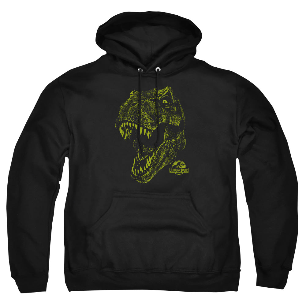 Jurassic Park Rex Mount Men's Pull-Over 75 25 Poly Hoodie