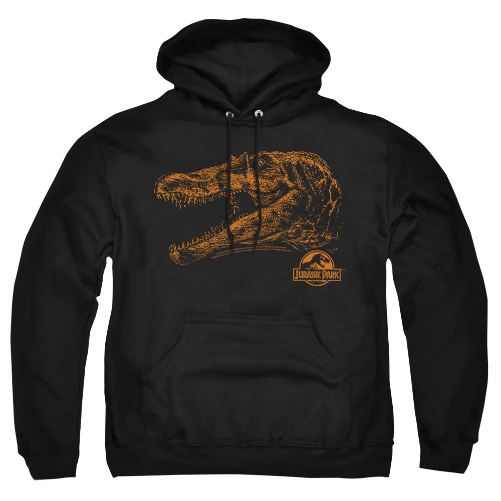Jurassic Park Spino Mount Men's Pull-Over 75 25 Poly Hoodie
