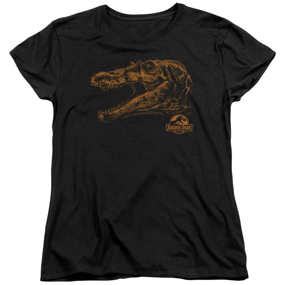 Jurassic Park Spino Mount Women's 18/1 Cotton Short-Sleeve T-Shirt
