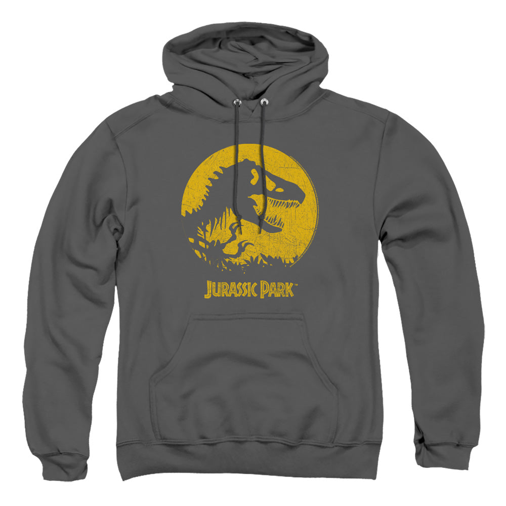 Jurassic Park T-Rex Sphere Men's Pull-Over 75 25 Poly Hoodie