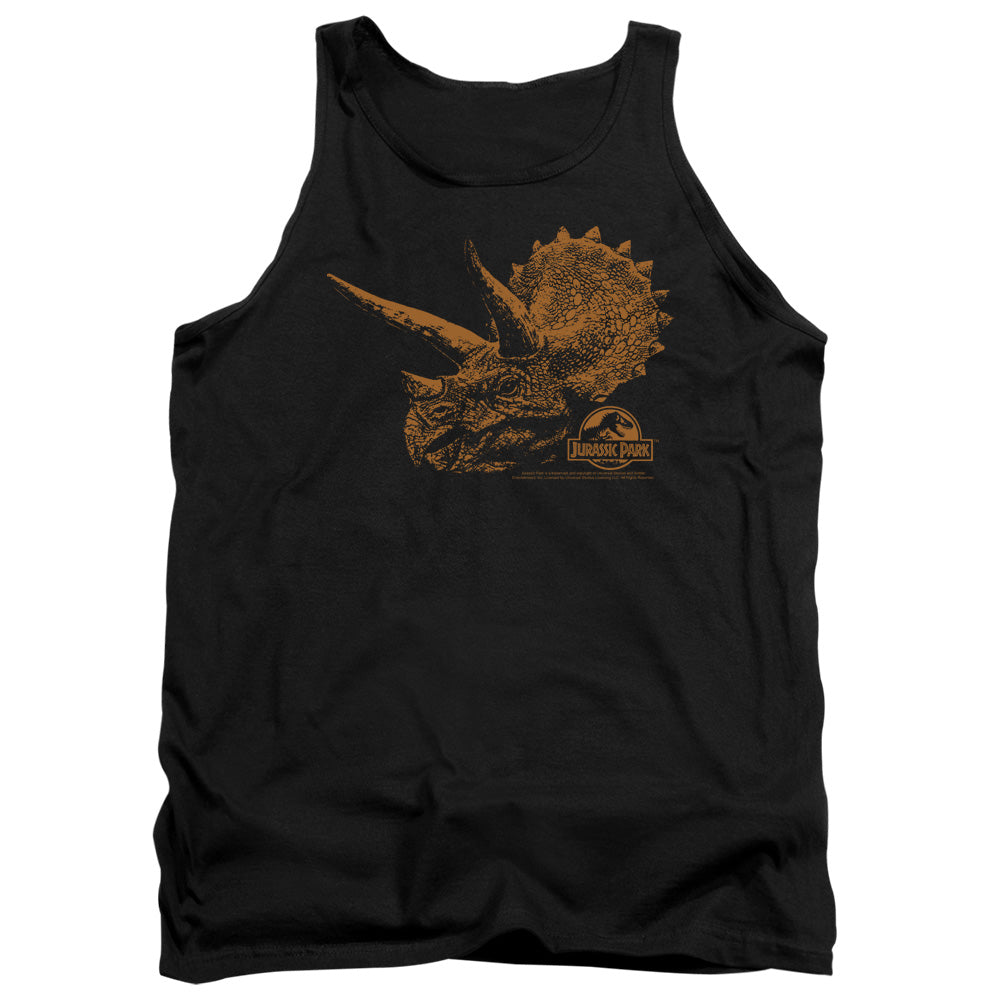 Jurassic Park Tri Mount Men's 18/1 Cotton Tank Top