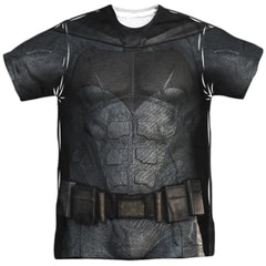 Justice League Movie Batman Uniform Men's Regular Fit Polyester Short-Sleeve T-Shirt