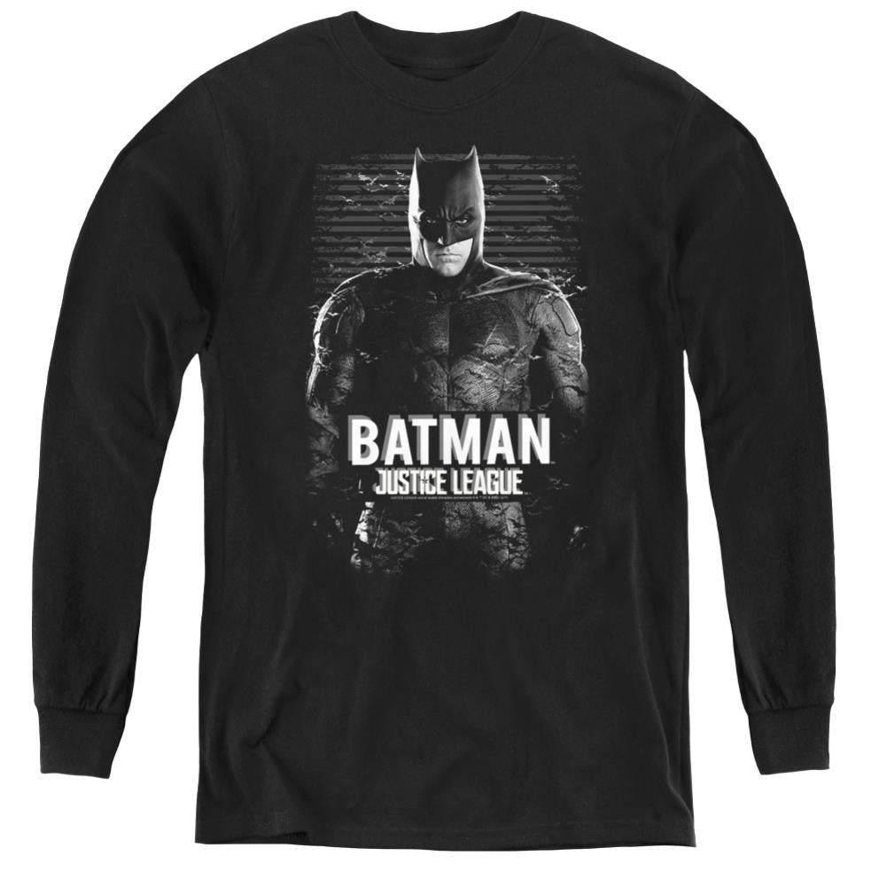 Justice League Movie Batman Youth Long-Sleeve T-Shirt