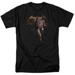 Justice League Movie Caped Crusader Men's 18/1 Cotton Short-Sleeve T-Shirt