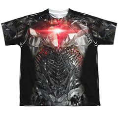 Justice League Movie Cyborg Uniform Youth Regular Fit Poly Short-Sleeve T-Shirt