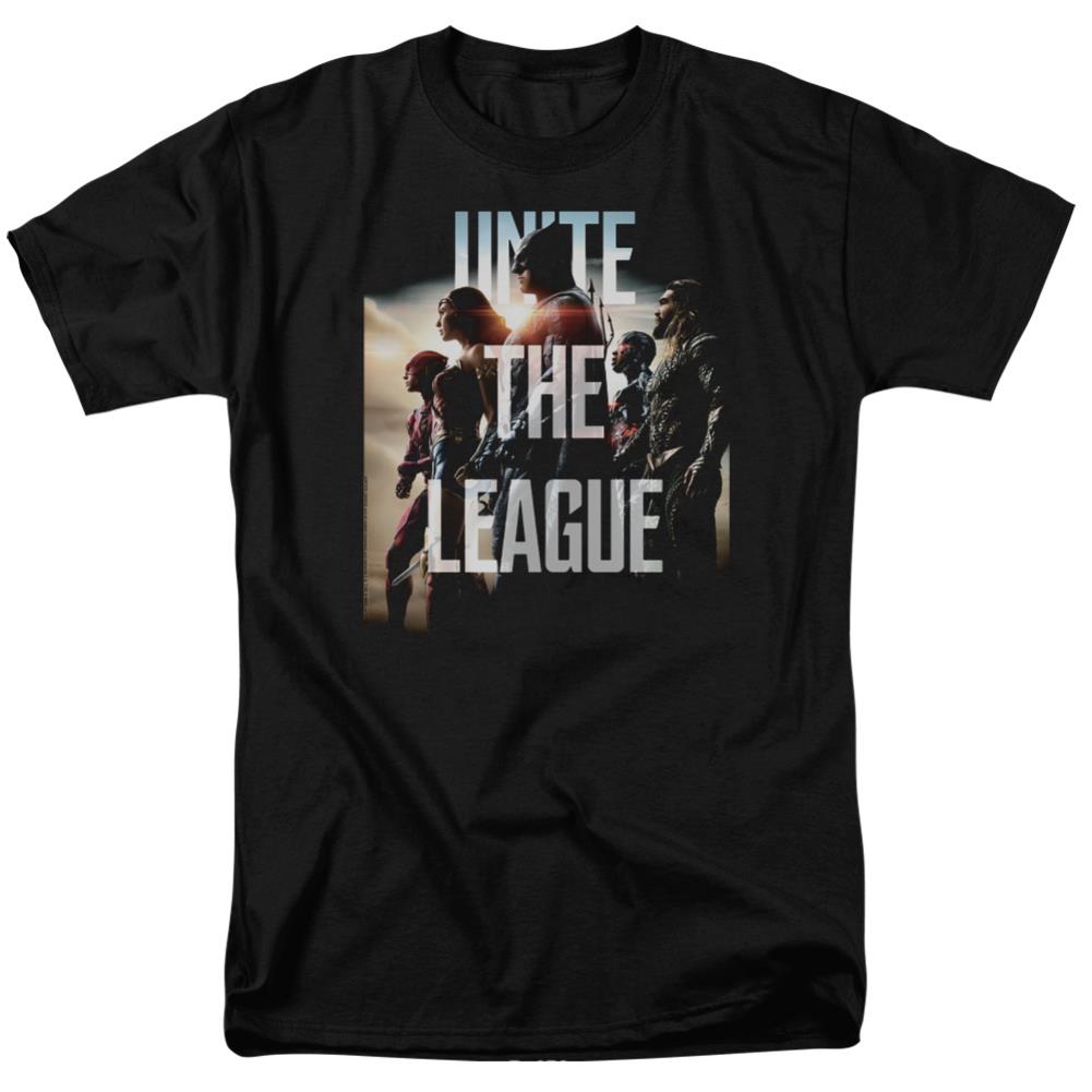 Justice League Movie Dawn Men's 18/1 Cotton Short-Sleeve T-Shirt