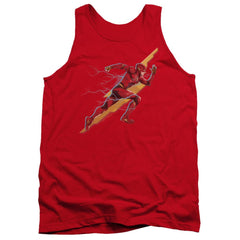 Justice League Movie Flash Forward Men's 18/1 Cotton Tank Top