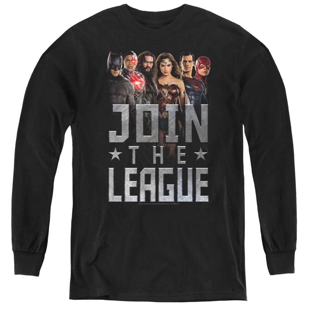 Justice League Movie Join The League Youth Long-Sleeve T-Shirt