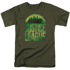 Justice League Movie Kryptonite Men's 18/1 Cotton Short-Sleeve T-Shirt