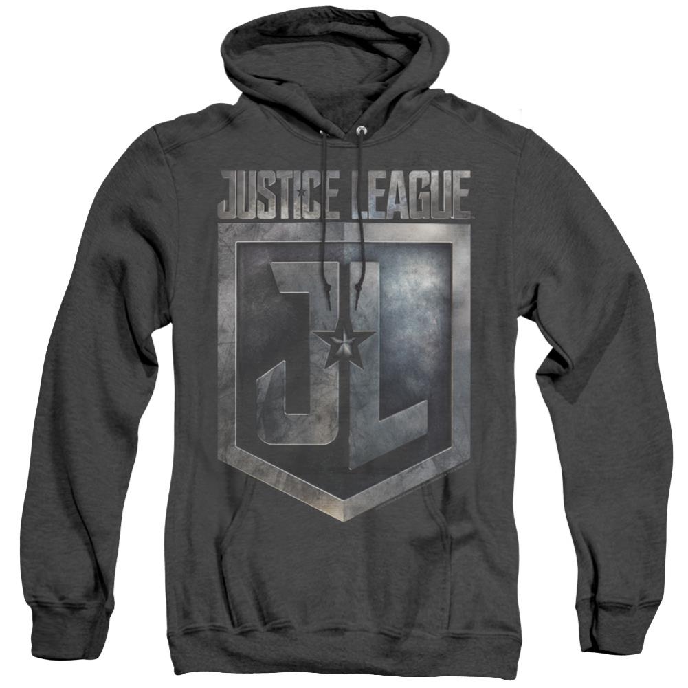 Justice League Movie Shield Logo Men's Pull-Over Hoodie