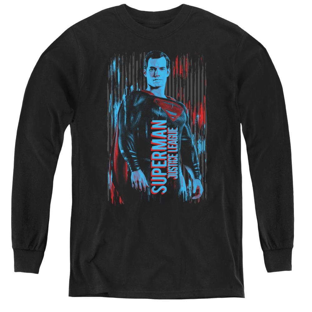 Justice League Movie Superman Youth Long-Sleeve T-Shirt