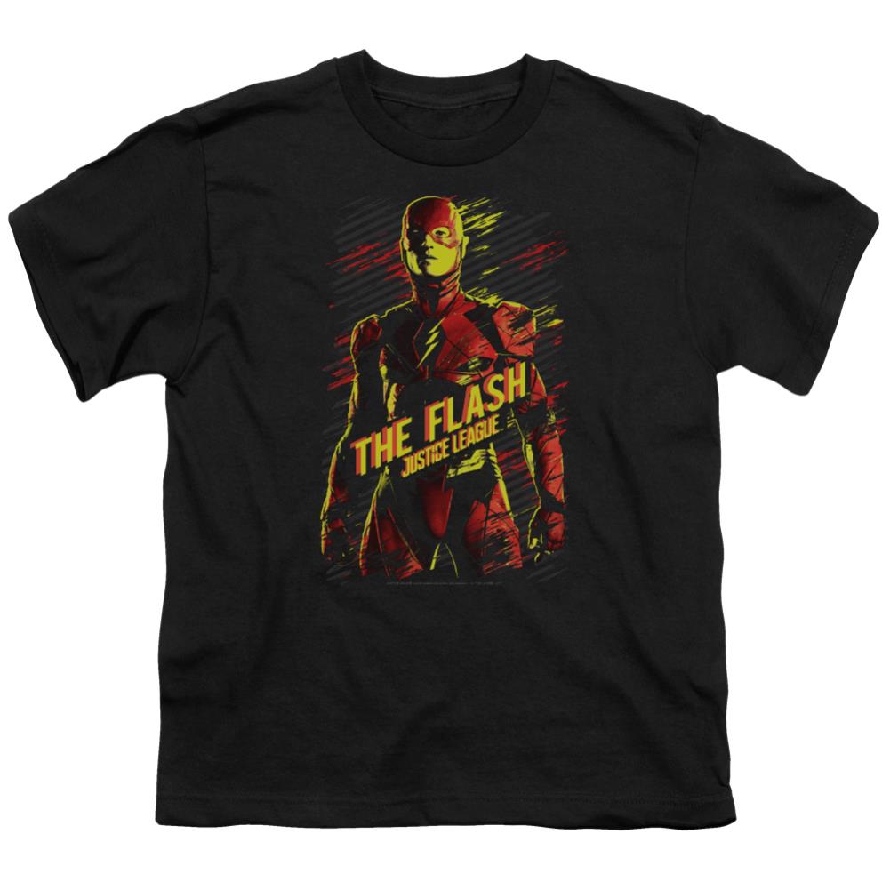 Justice League Movie The Flash Youth 18/1 100% Cotton Short-Sleeve T-Shirt