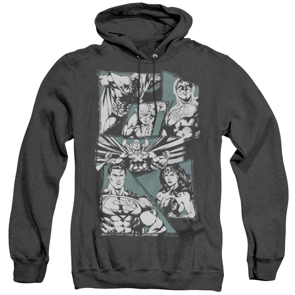 Justice League Of America A Mighty League Men's Pull-Over Hoodie
