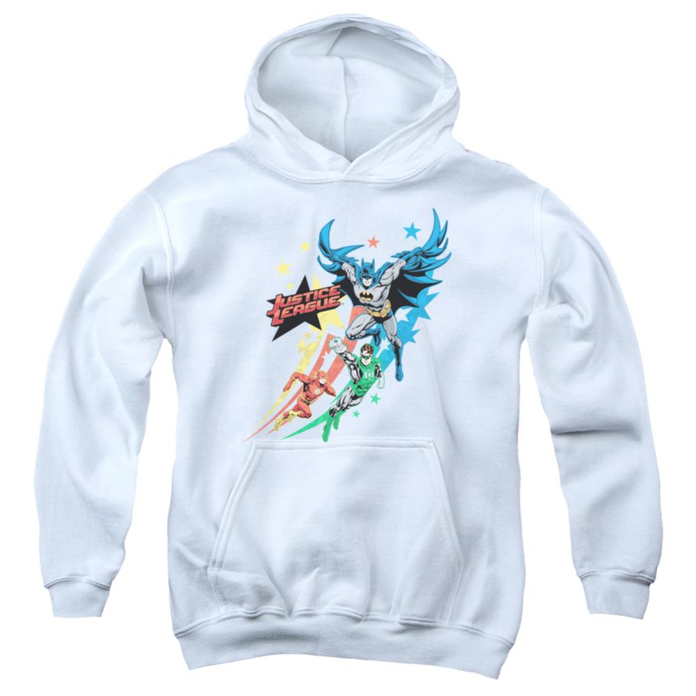 Justice League Of America Allegiance Youth Cotton Poly Pull-Over Hoodie