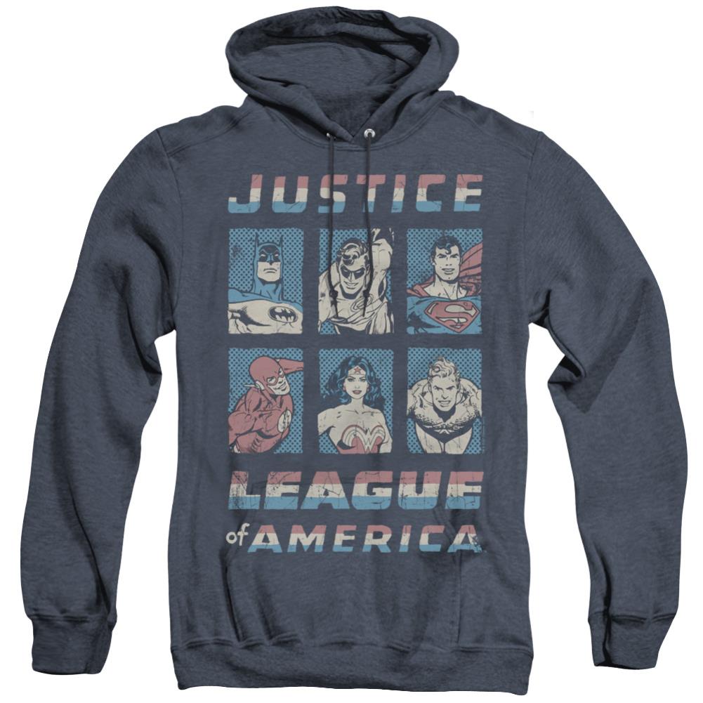 Justice League Of America American League Men's Pull-Over Hoodie