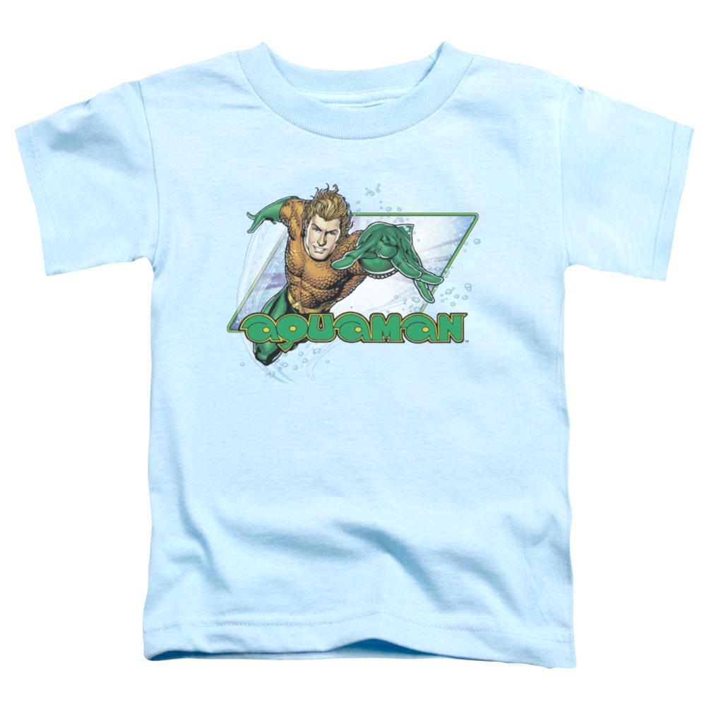 Justice League Of America Aquaman Toddler 18/1 Cotton Short-Sleeve T-Shirt
