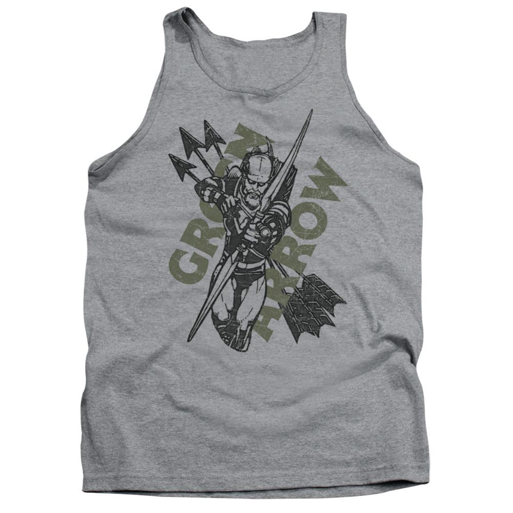 Justice League Of America Archers Arrows Men's 18/1 Cotton Tank Top