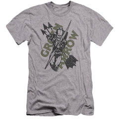 Justice League Of America Archers Arrows Men's Ultra-Soft 30/1 Cotton Slim Short-Sleeve T-Shirt