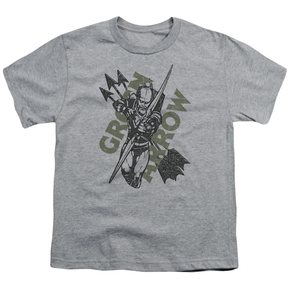 Justice League Of America Archers Arrows Youth 18/1 100% Cotton Short-Sleeve T-Shirt