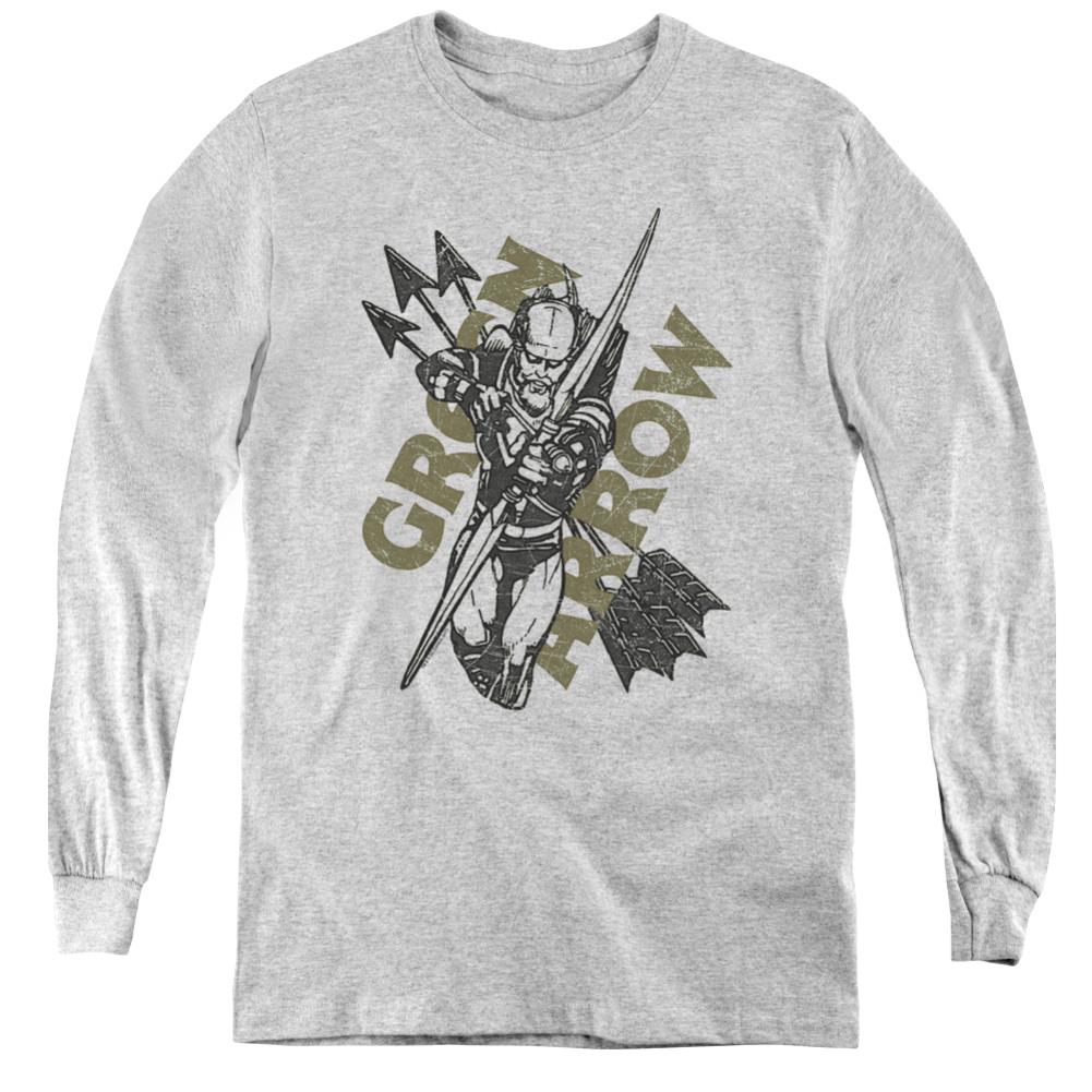 Justice League Of America Archers Arrows Youth Long-Sleeve T-Shirt