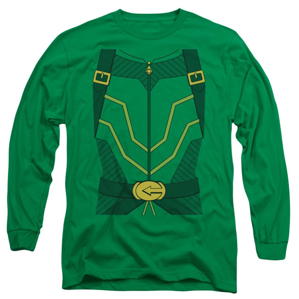 Justice League Of America Arrow Uniform Men's 18/1 Cotton Long-Sleeve T-Shirt