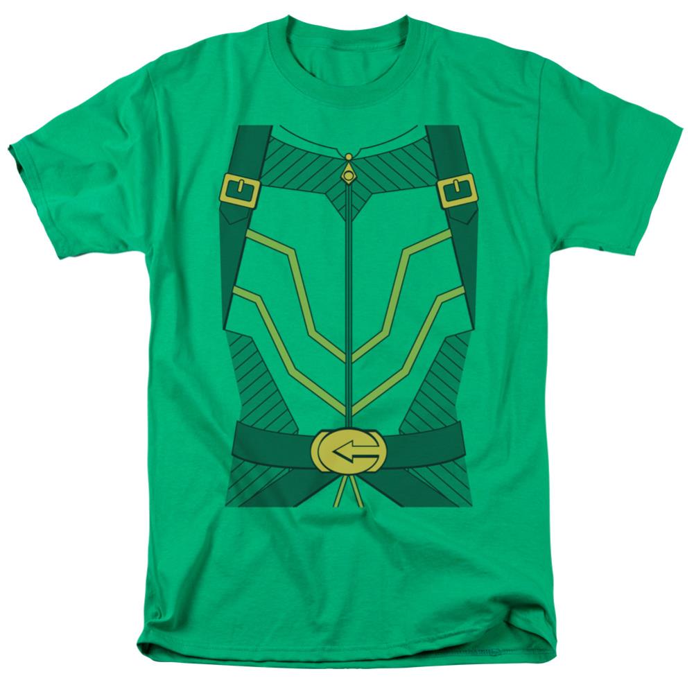 Justice League Of America Arrow Uniform Men's 18/1 Cotton Short-Sleeve T-Shirt