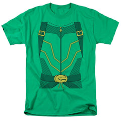 Justice League Of America Arrow Uniform Men's 18/1 Cotton Short-Sleeve T-Shirt