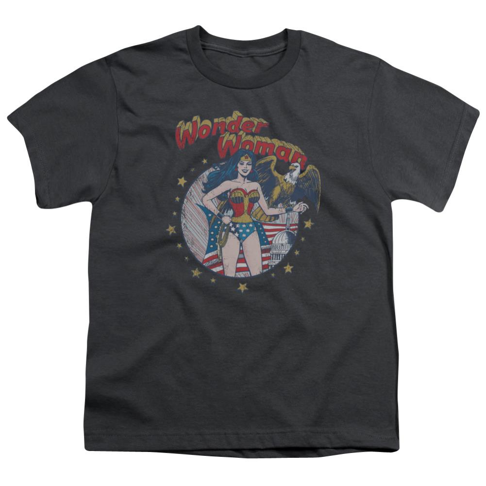 Justice League Of America At Your Service Youth 18/1 100% Cotton Short-Sleeve T-Shirt