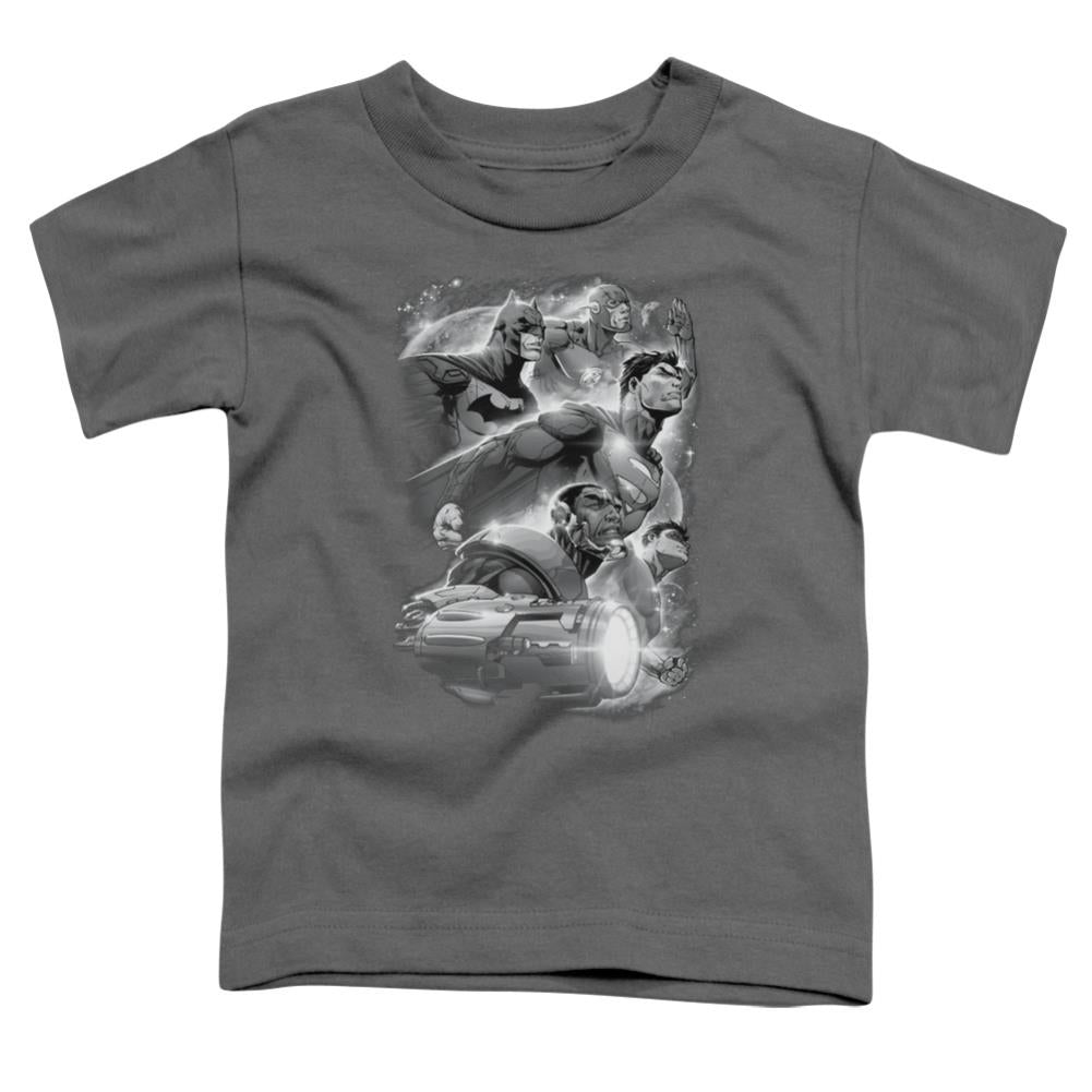 Justice League Of America Atmospheric Toddler 18/1 Cotton Short-Sleeve T-Shirt
