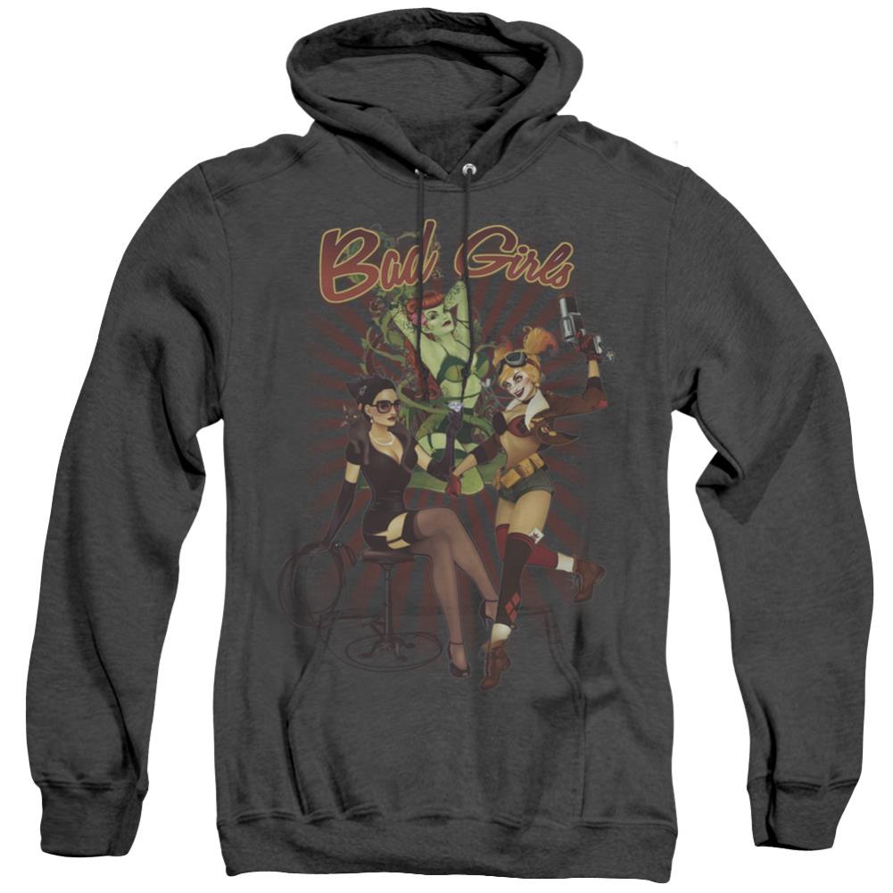 Justice League Of America Bad Girls Men's Pull-Over Hoodie