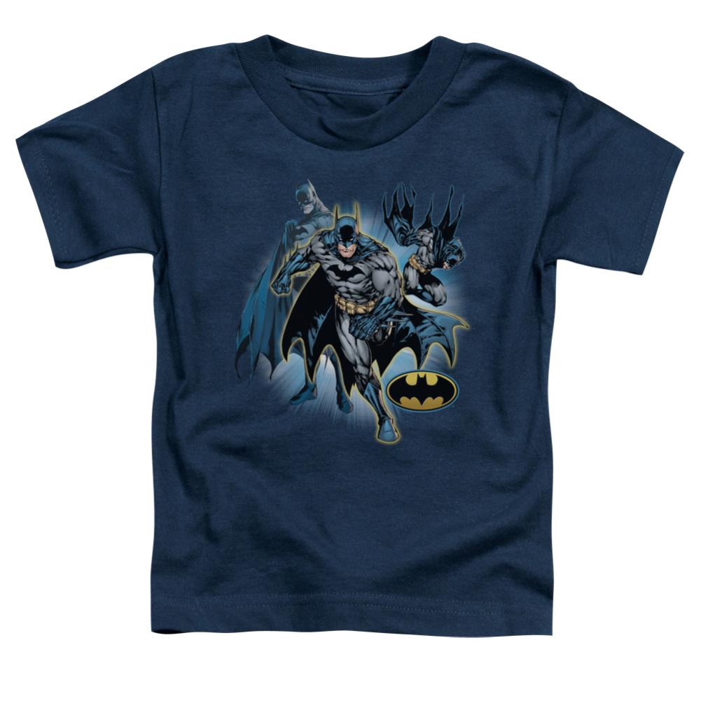 Justice League Of America Batman Collage Toddler 18/1 Cotton Short-Sleeve T-Shirt