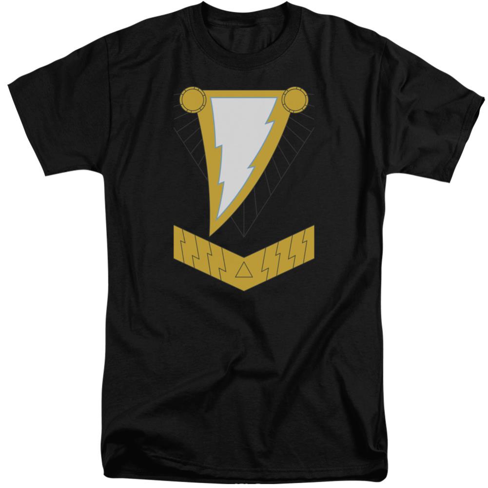 Justice League Of America Black Adam Men's 18/1 Tall Cotton Short-Sleeve T-Shirt