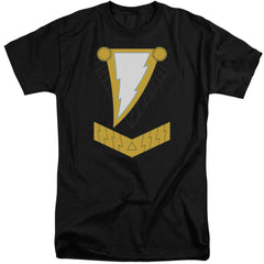 Justice League Of America Black Adam Men's 18/1 Tall Cotton Short-Sleeve T-Shirt
