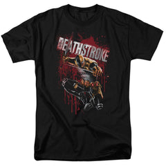 Justice League Of America Blood Splattered Men's 18/1 Cotton Short-Sleeve T-Shirt