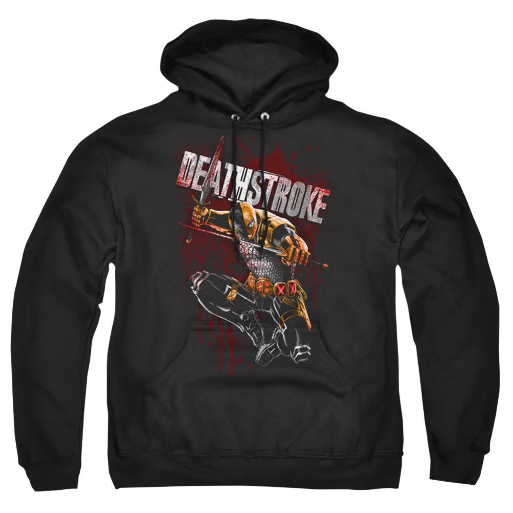 Justice League Of America Blood Splattered Men's Pull-Over 75 25 Poly Hoodie