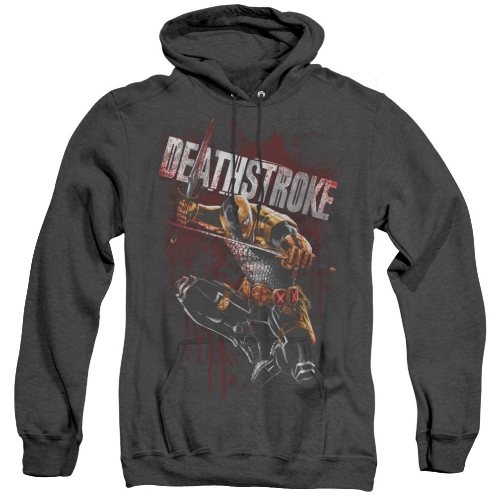 Justice League Of America Blood Splattered Men's Pull-Over Hoodie