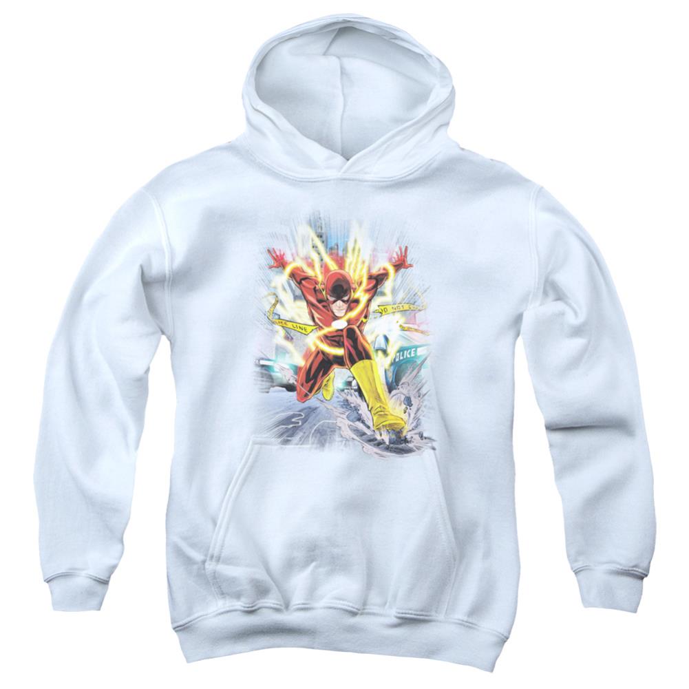 Justice League Of America Brightest Day Flash Youth Cotton Poly Pull-Over Hoodie