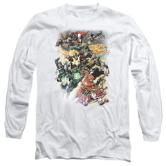 Justice League Of America Brightest Day #0 Men's 18/1 Cotton Long-Sleeve T-Shirt