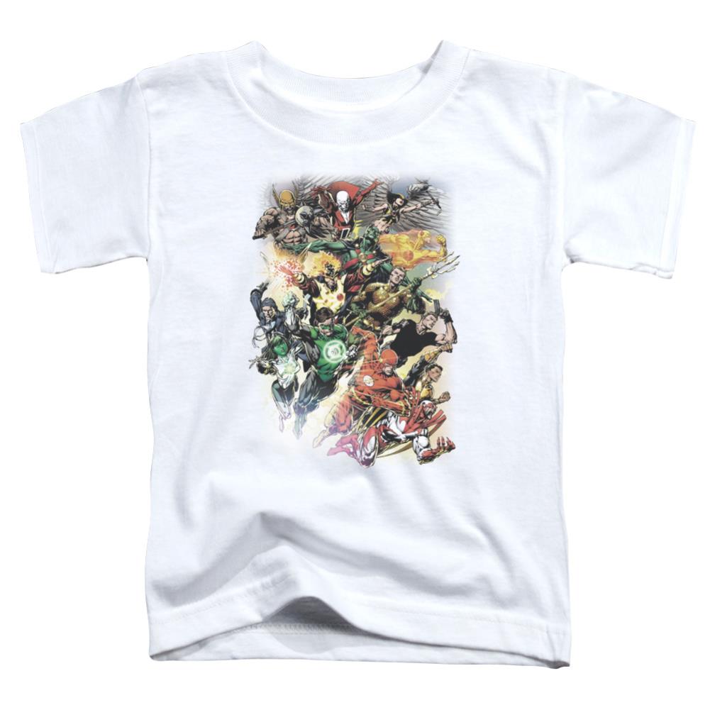 Justice League Of America Brightest Day #0 Toddler 18/1 Cotton Short-Sleeve T-Shirt