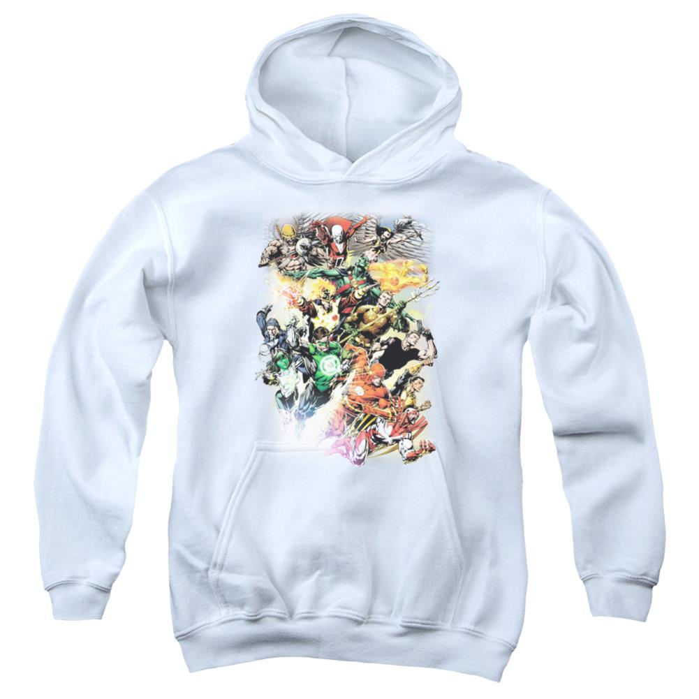 Justice League Of America Brightest Day #0 Youth Cotton Poly Pull-Over Hoodie