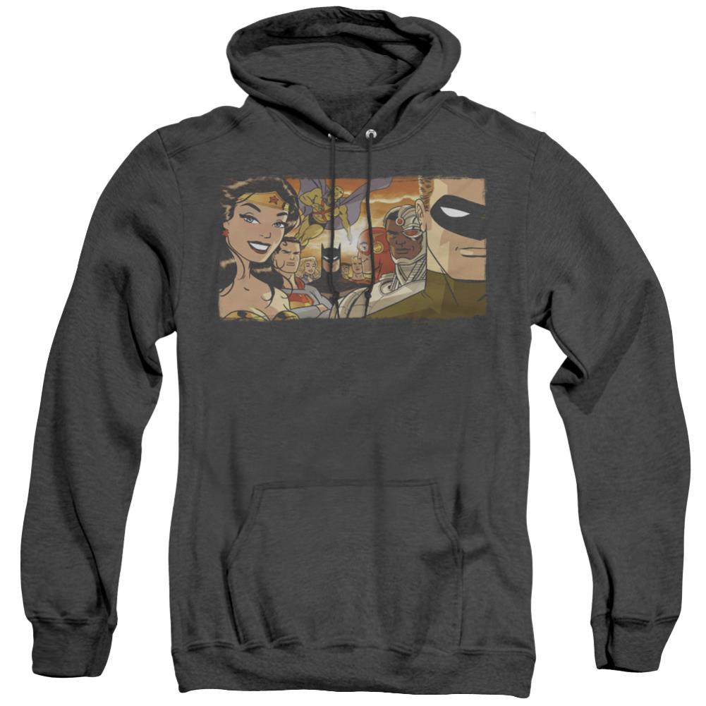 Justice League Of America Cinematic League Men's Pull-Over Hoodie