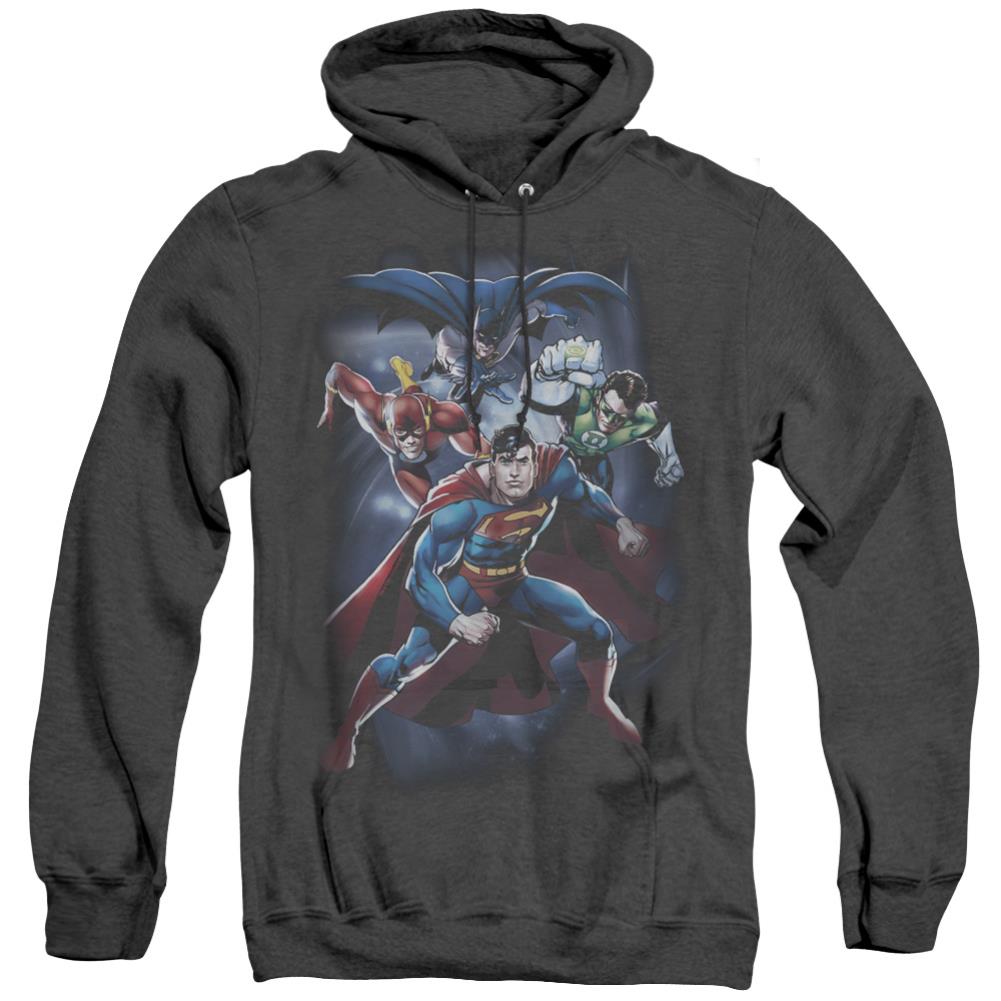 Justice League Of America Cosmic Crew Men's Pull-Over Hoodie