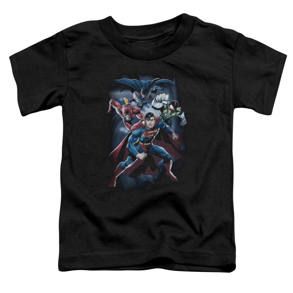 Justice League Of America Cosmic Crew Toddler 18/1 Cotton Short-Sleeve T-Shirt