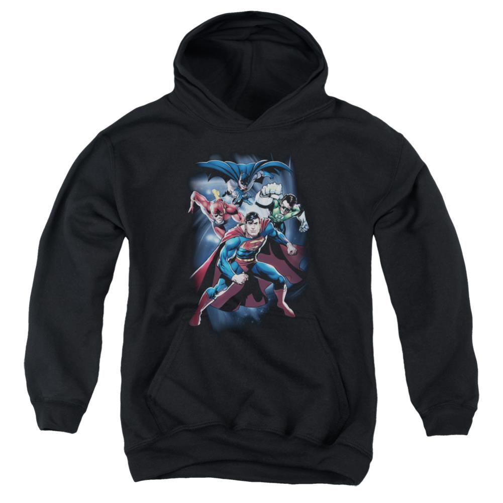 Justice League Of America Cosmic Crew Youth Cotton Poly Pull-Over Hoodie