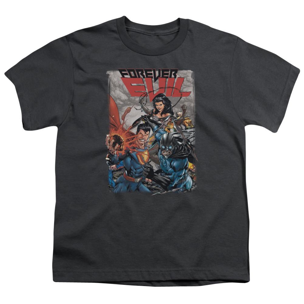 Justice League Of America Crime Syndicate Youth 18/1 100% Cotton Short-Sleeve T-Shirt
