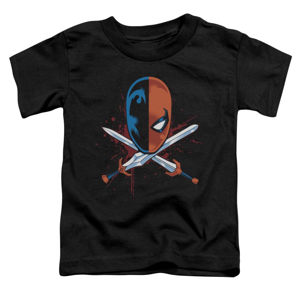 Justice League Of America Crossed Swords Toddler 18/1 Cotton Short-Sleeve T-Shirt
