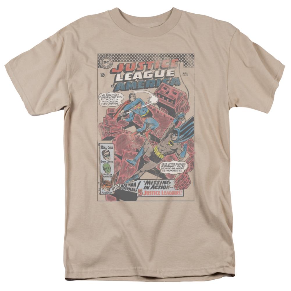 Justice League Of America Cube Creature Men's 18/1 Cotton Short-Sleeve T-Shirt
